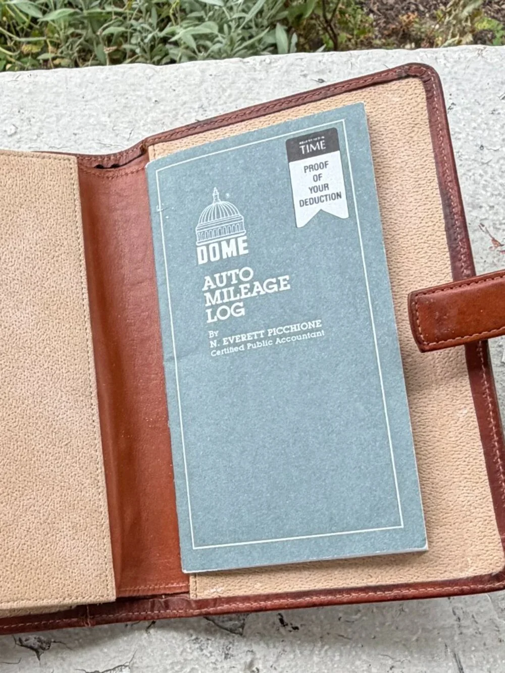 Dooney & Bourke Vintage USA 90s Travelers Organizer Planner Journal Notebook